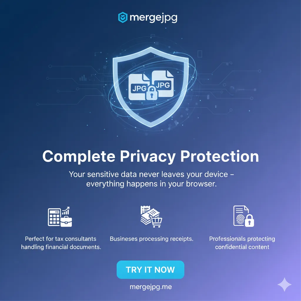 Secure PDF conversion with privacy protection - mergejpg.me